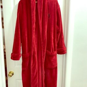 Polo Ralph Lauren Terry Kimono Robe - Red
